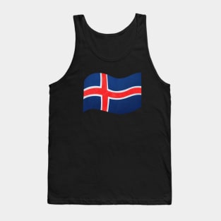 Flag of Iceland Tank Top